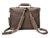 Handcrafted Full Grain Distressed Leather Laptop Briefcase Selvaggio - Serbags - 8