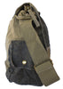 Memphis Urban Style Khaki Canvas Messenger Bag - Side