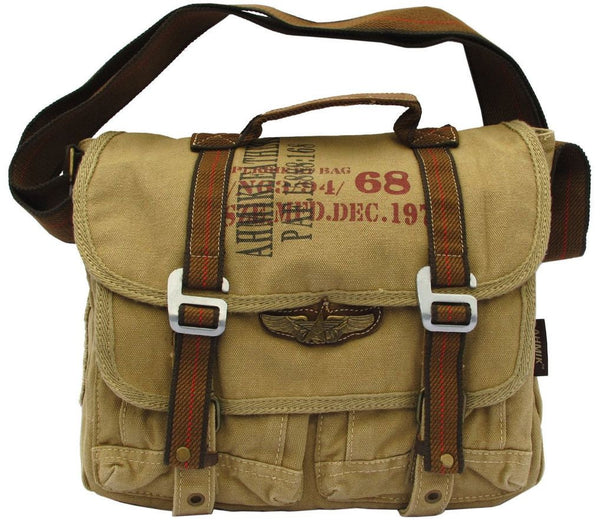 Military Canvas Bike Messenger Bag