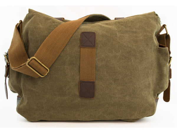 Military Rugged Canvas Messenger Bag - Serbags - 6