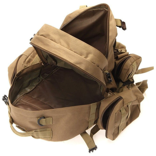 Interior pocket details for the Outdoor Waterproof backpack by Serbags