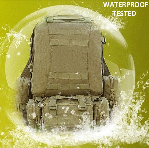 Waterproof military hiking backpack by Serbags