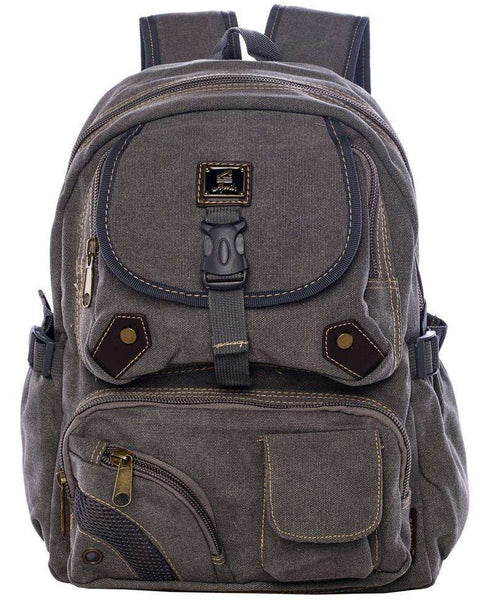 Modern Vintage Fused School Backpack