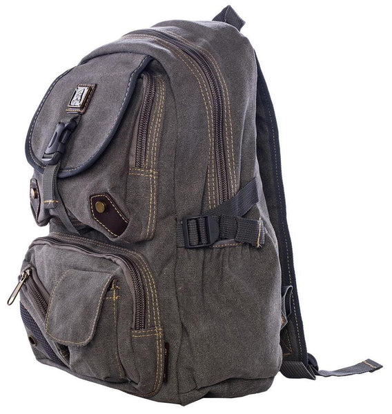 Modern Vintage Fused School Backpack