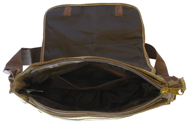 Multi-Pocket Vintage Messenger Bag - Serbags - 6