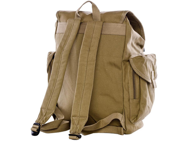 Military Multi-pouch Canvas Over-flap Backpack