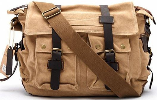 Vintage Canvas Military with Leather Trims - Serbags - 1