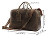 Mens Overnight Bag Leather Travel Holdall - Serbags - 3