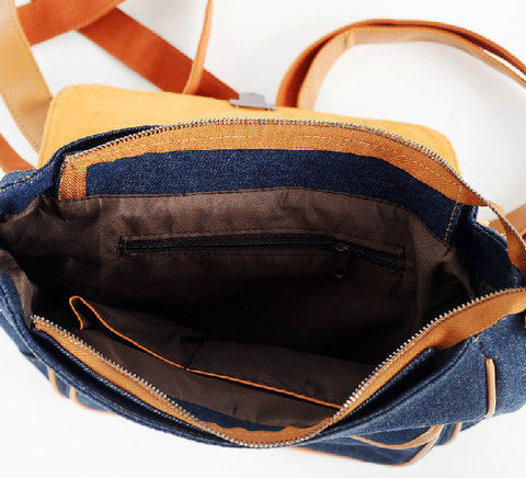 Casual Multifunctional Backpack Messenger Bag - Serbags - 3
