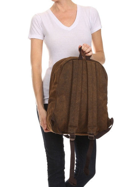 Classic Backpack with Front Pocket