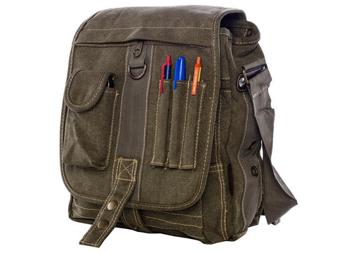 Multi-Pocket Organizer Crossbody Bag