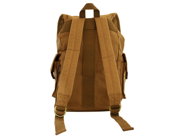 Heavy Duty Canvas School Rucksack with Leather Trims - Serbags - 8