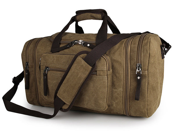 Large Weekender Classic Canvas Duffle Bag