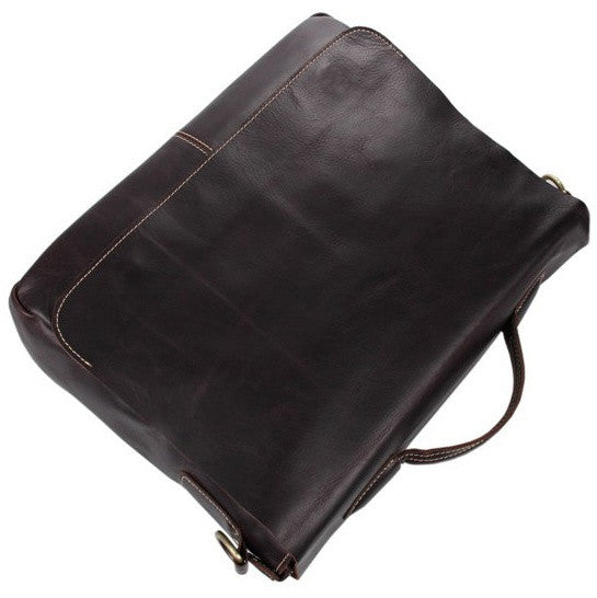 Convertible Flapover Shoulder Bag with 3 Exterior Pockets And Laptop Bag