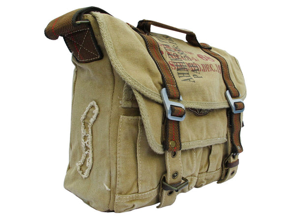 Military Canvas Bike Messenger Bag - Larger Version - Serbags - 3