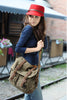 best womens military messenger bag