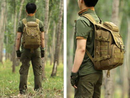 Military Velcro Tactical Molle Backpack