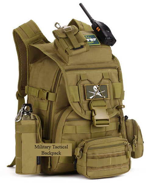 Military Velcro Tactical Molle Backpack