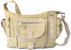 Multi Pocket Shoulder Crossbody Diaper Bag