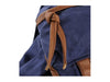 Canvas Daypack Fashion School Backpack - Dark Blue - Serbags - 6