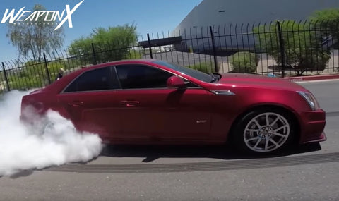 Cadillac CTS-V Burnout Compilation 2016