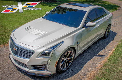 2016 Cadillac CTS-V gains +28whp with wXm V3 Carbon Intake Upgrade!