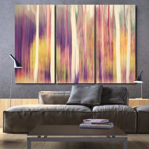 Abstract Trees On Canvas Wall Art Holy Cow Canvas