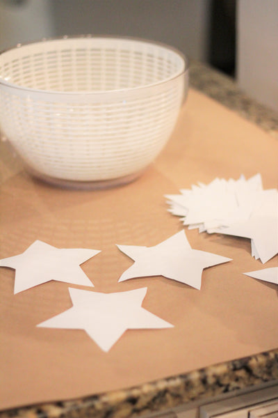 Paper Stars, Memorial Day Craft, Star Banner DIY