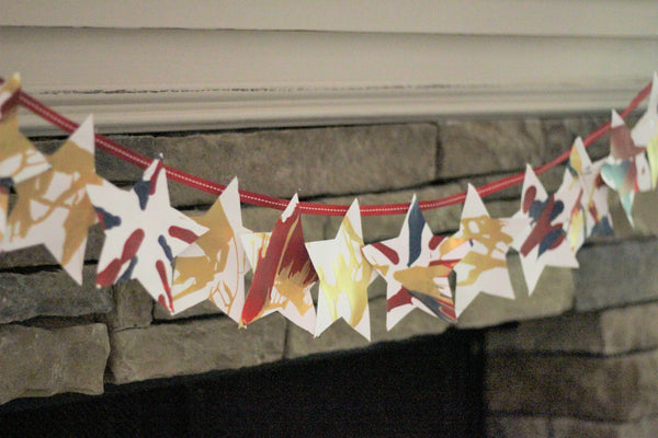 Star Banner Craft for Memorial Day or 4th of July, Kids Summer Craft