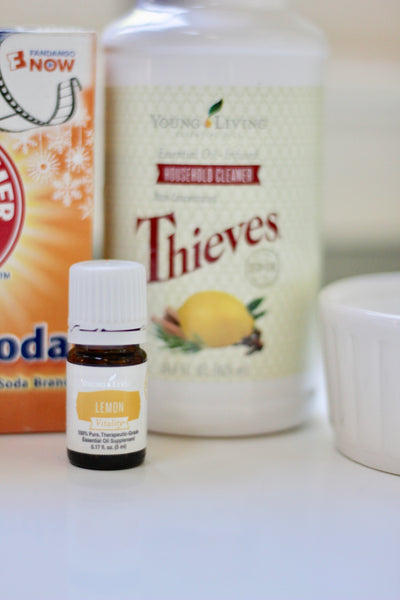 Cleaning with Thieves Essential Oil, Thieves Scrub