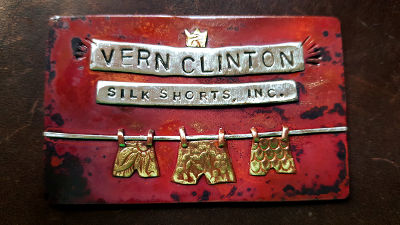 Vern Clinton Name Tag