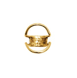 Circular gold ring