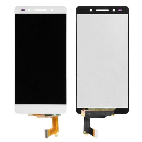 iPartsBuy LCD Screen + Touch Screen Digitizer Assembly for Huawei Honor 7(White)