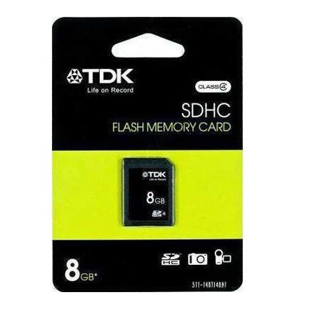 Sdhc Flash Memory Card 8Gb Tdk