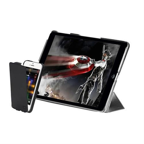 Promate Weave Ultra-Slim Leather Cover Set for iPad Air & iPhone 5/5s