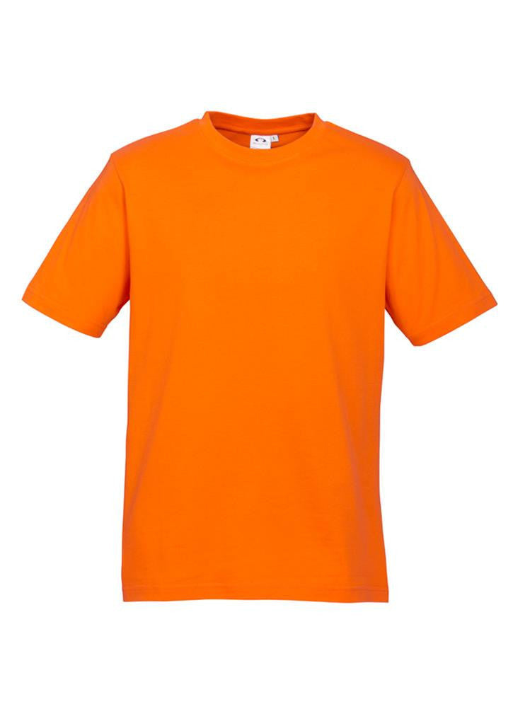 Biz Collection-Biz Collection Mens Ice Tee 1st ( 12 Colour )-Orange / S-Uniform Wholesalers - 13