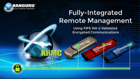 Kanguru Remote Management Console (KRMC) is an ideal way to secure sensitive data around the world