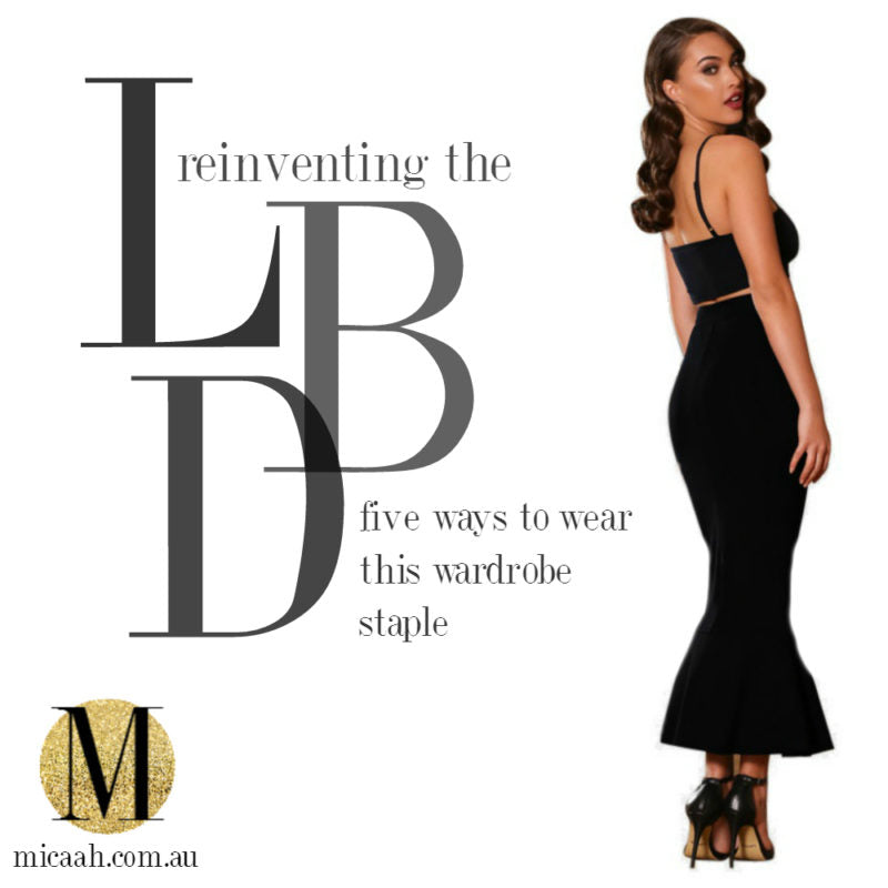 Reinventing the LBD: Five Ways to Wear a Little Black Dress