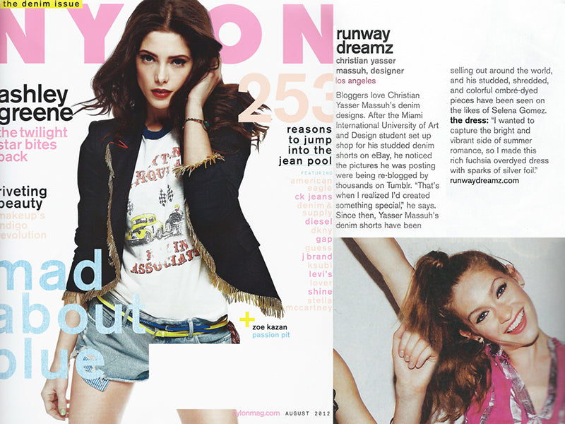 Nylon Magazine interviews Runwaydreamz Designer