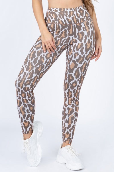 Womens Leopard Print  Leggings by Ooh La Luxe