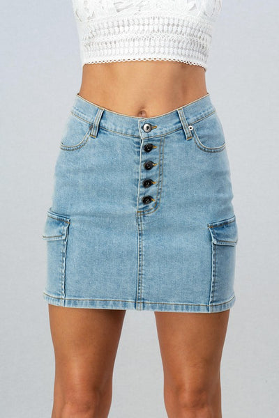 Tribeca Denim Skirt