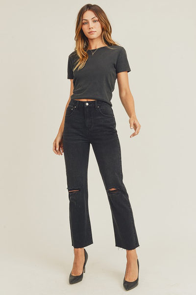 Brooklyn Cropped Straight Jean