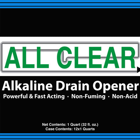 Drain Cleaner ALL CLEAR Alkaline Based Strong And Safe