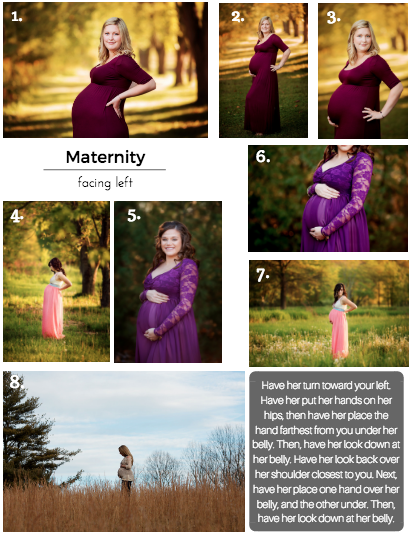 Easy Maternity Posing Recipe Cards For Beginners Photography Posing Bp4u Photographer Resources 