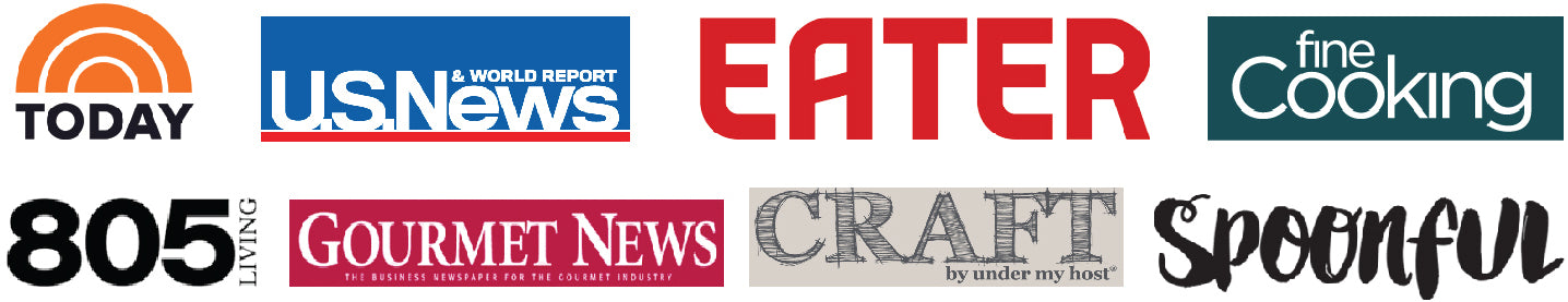 Pacific Pickle Works is featured in these fine publications - The Today Show on NBC, U.S. News and World Report, Eater, Fine Cooking, 805 Living, Gourmet News, Craft by Under My Host, Spoonful