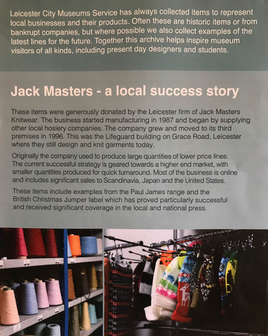 jack masters local success story in knitting Leicester