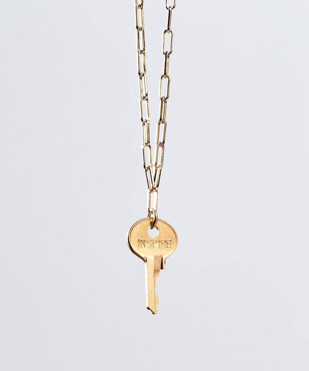 Brooklyn Dainty Key Necklace
