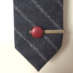 Ox Blood Tie Pin