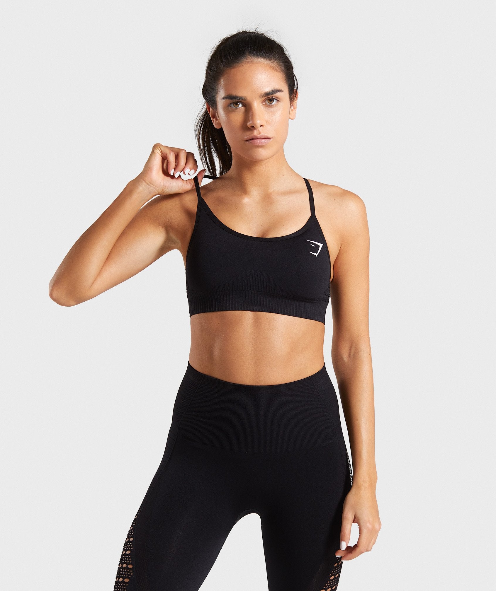 Gymshark Energy Seamless Sports Bra - Black