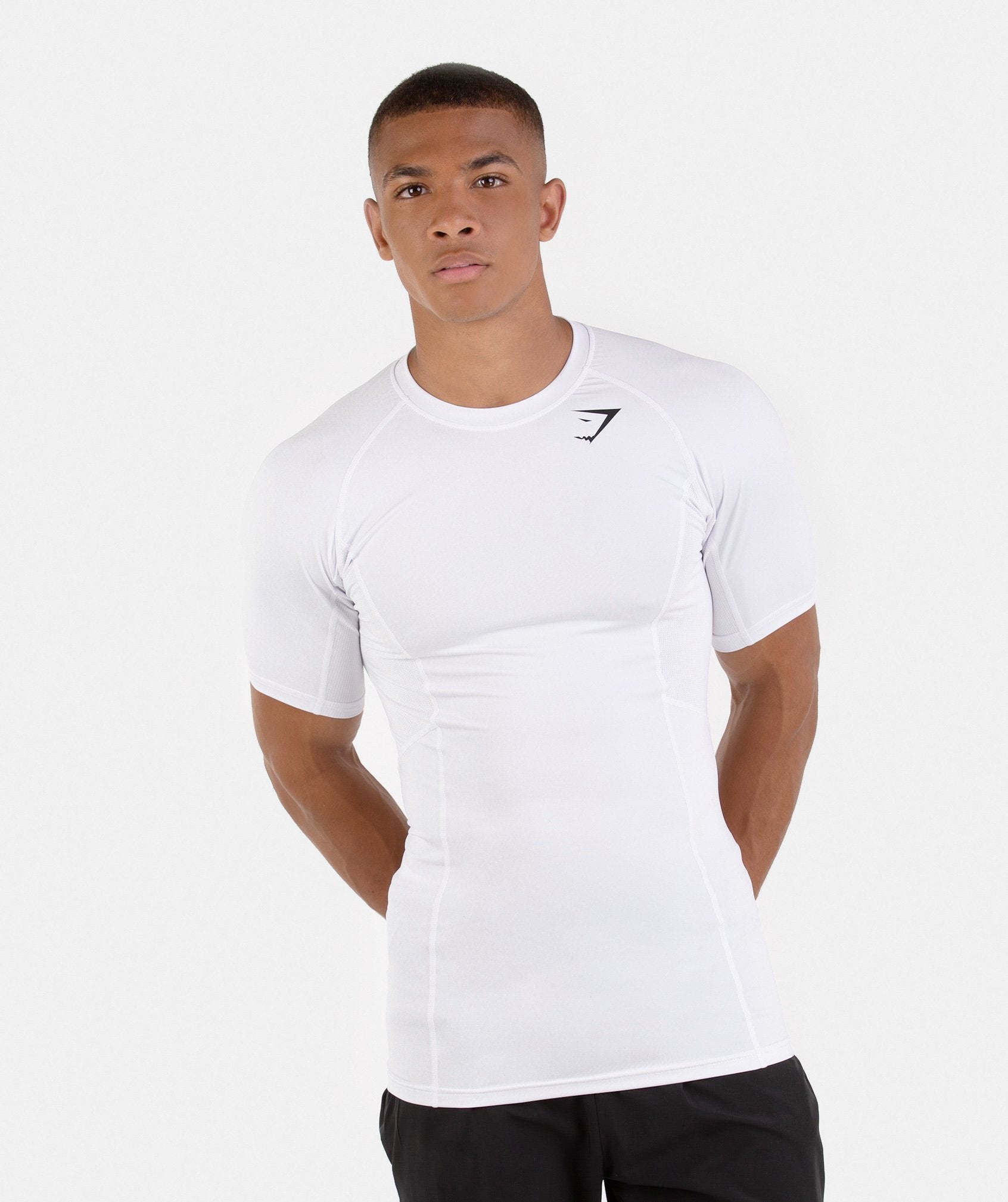 The Element Baselayer Short Sleeve Top boasts mesh ventilation to